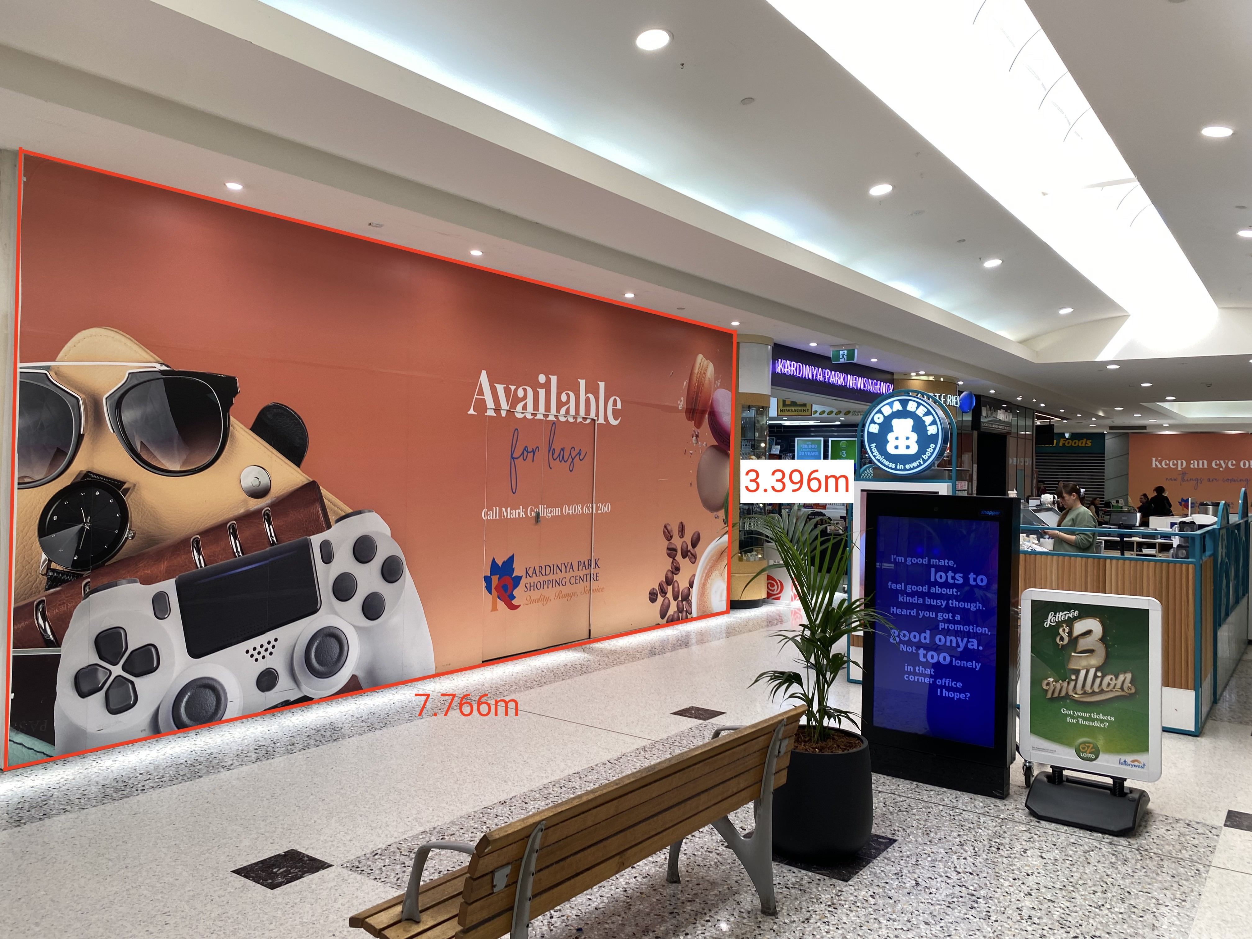 Advertising Opportunity In Busy Mall Image #2